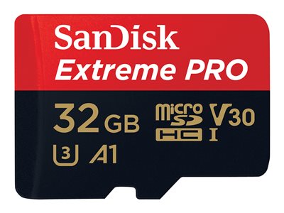 Extreme PRO - flash memory card - 32 GB - microSDH