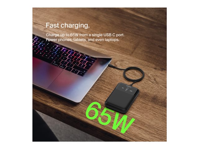 Belkin Batterie de secours pour laptop 65W 20K USB-C