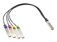 HPE InfiniBand NDR - Répartiteur 400GBase à connexion directe - OSFP pour OSFP - 3 m 