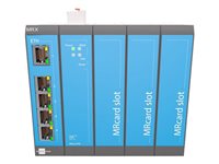 INSYS icom MRX MRX5 LAN Router 5-port switch Kabling