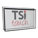 TSItouch - touch overlay - USB 2.0 - black powder coat