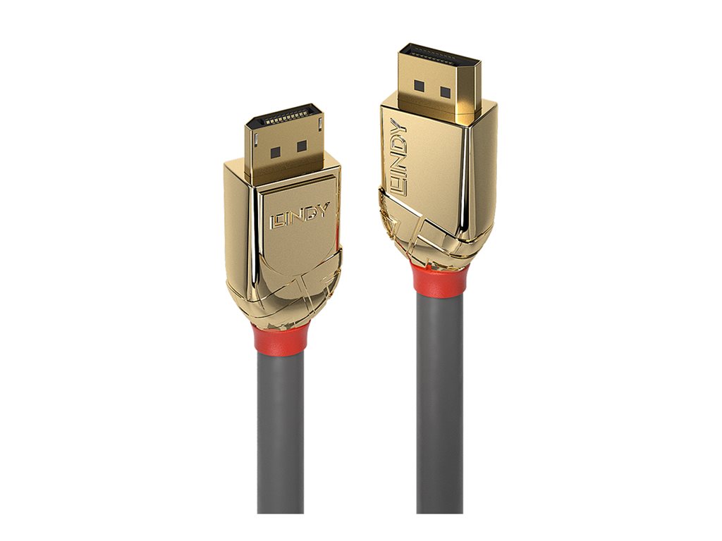 C ble DisplayPort 1.4, Gold Line, 0.5m