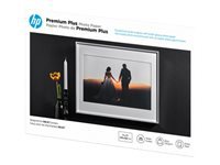 HP Premium Plus Photo Paper - Glossy - 11.5 mil - Ledger B Size (11 in x 17 in) - 300 g/m² - 25 sheet(s) photo paper - for ENVY Inspire 7255, 79XX; Officejet 7000 E809, 7510, 76XX, K7103; Officejet Pro K850, K8600