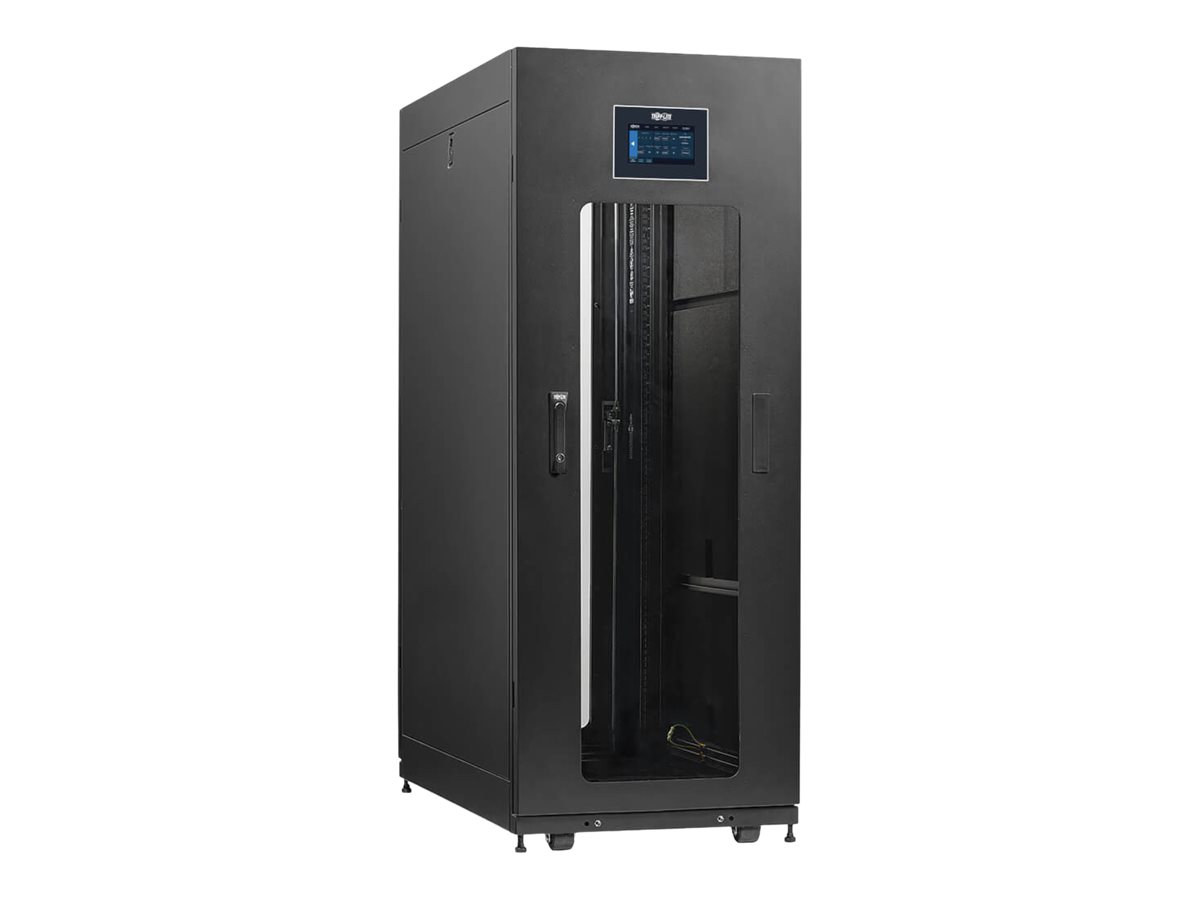 Service Rack With Ac Tripp Lite SmartRack 25U Standard-Depth Rack Enclosure Cabinet for ...