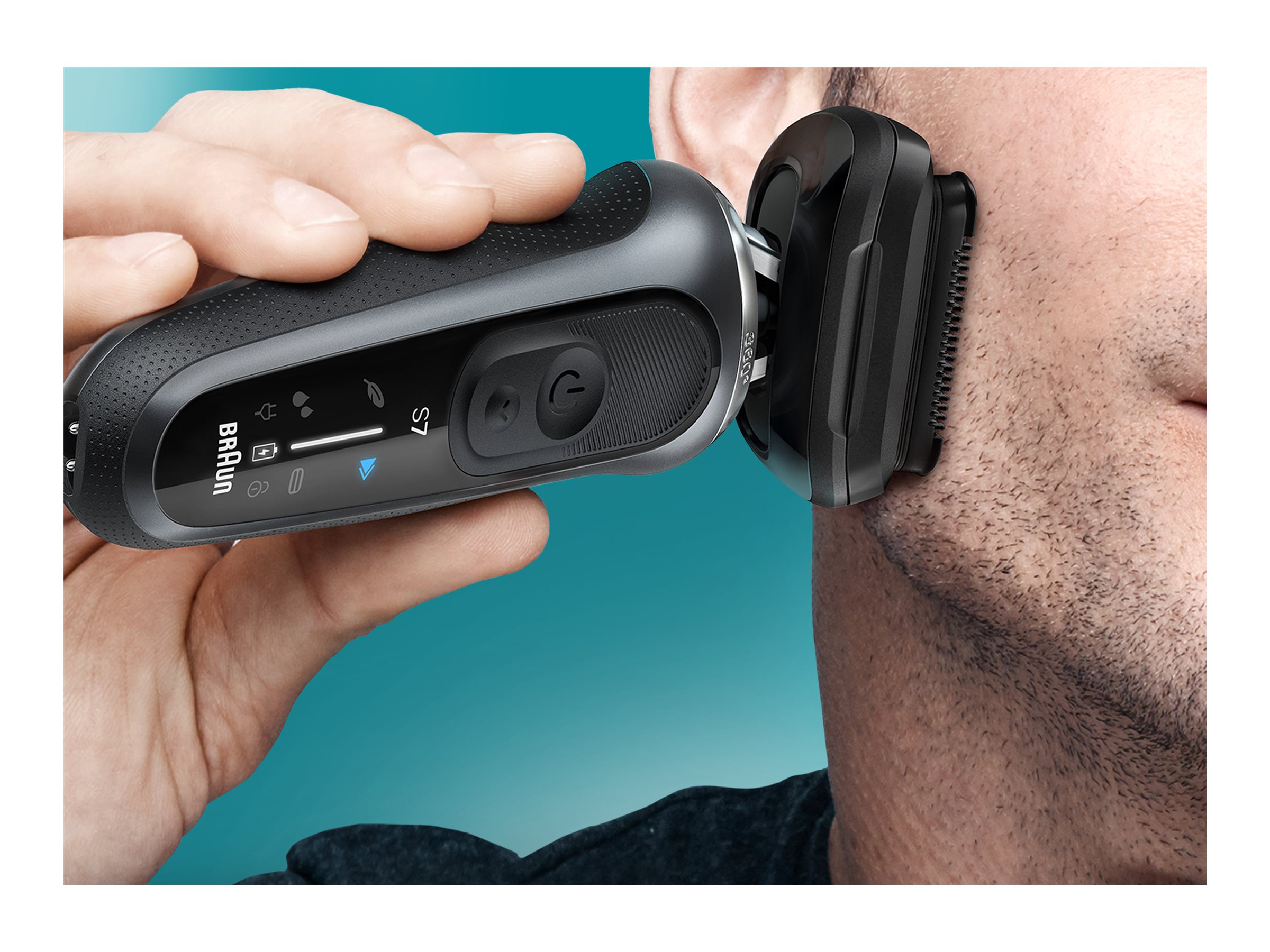【hikaru 0617】BRAUN Series7 70-s7201cc Braun Series 7 Cordless Shaver - Gray - 7171CC
