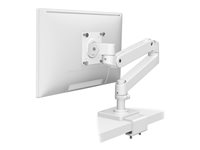 Ergotron LX Pro mounting kit - modular - for LCD display - with low-profile C-clamp - white