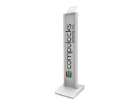 Compulocks VESA Brandable Floor Stand stand - for tablet - white