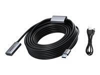 Vision USB 3.0 USB forlængerkabel Sort