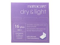 Natracare Dry &amp; Light Natural Plus - Incontinence Pads - 16s
