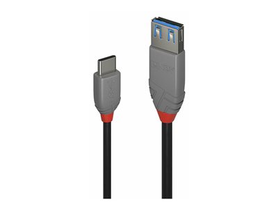 C ble Adaptateur USB 3.2 Type C vers A, 5Gbit/s, Anthra Line, 0.15m