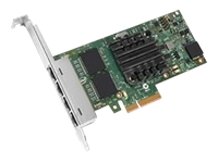 Intel I350-T4 - Network adapter - PCIe 2.1 - Gigabit Ethernet x 4 - for ThinkCentre M75t Gen 2; M90; M90s Gen 3; M920; ThinkStation P330 Gen 2; P340; P350; P520