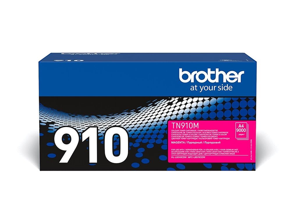 Brother Tn910m Ultra Jumbo Magenta Original Toner Cartridge