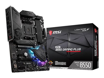 MSI MPG B550 GAMING PLUS Motherboard ATX Socket AM4 AMD