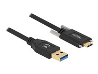 DeLOCK USB 3.2 Gen 1 USB Type-C kabel 1.5m Sort