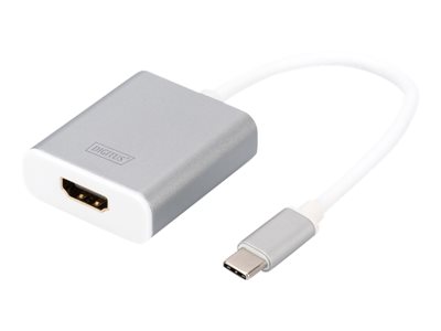 DIGITUS Adapter USB3.0/C -> HDMI 4K silb./weiß AG9310 - DA-70836