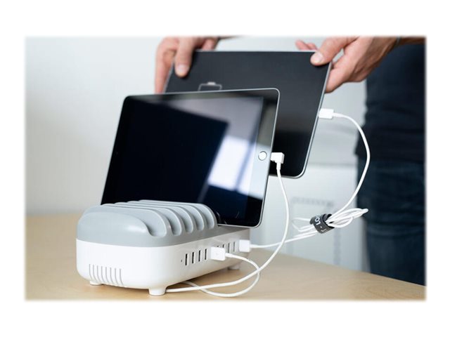 Compulocks 10 Ports USB Charging Dock Station With UK Plug dobíjecí stanice - USB - 120 Watt – foto 9