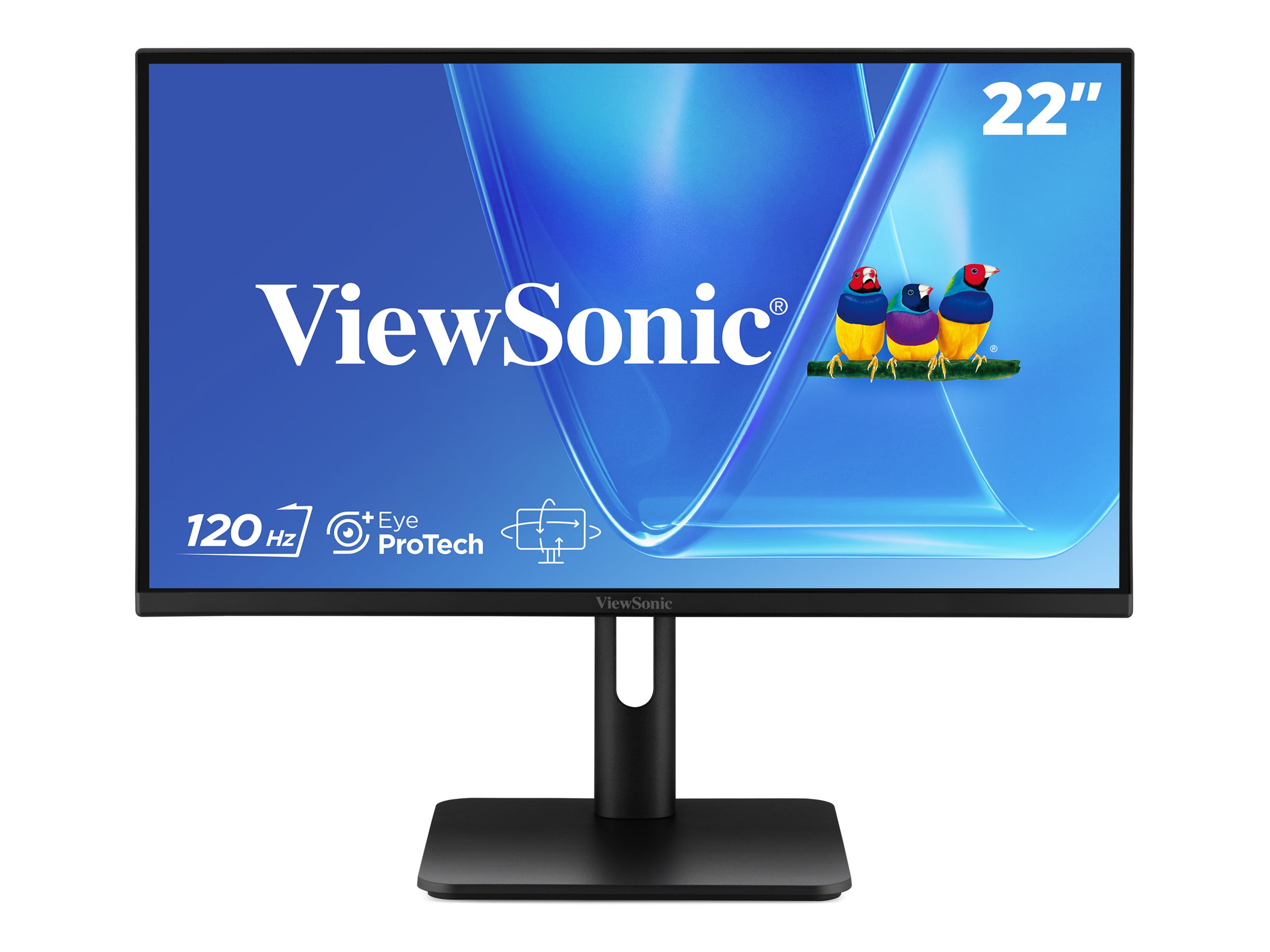 22 1080P ERGONOMIC VA MONITOR WITH HDMI DP AND VGA