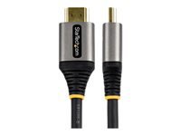 StarTech.com Câble HDMI 2.1 8K - 5m - Câble HDMI Certifié Ultra High Speed 48Gbps - 8K 60Hz/4K 120Hz HDR10+ eARC - Câble Ultra HD 8K HDMI - Écran/TV/Affichage - Gaine Flexible TPE (HDMM21V5M)