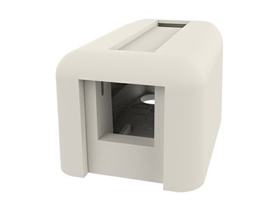 SMBKEYSTONE1PORT FOG WHITE