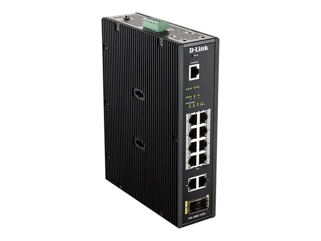 D-LINK 12 Port L2 Industrial SM Switch