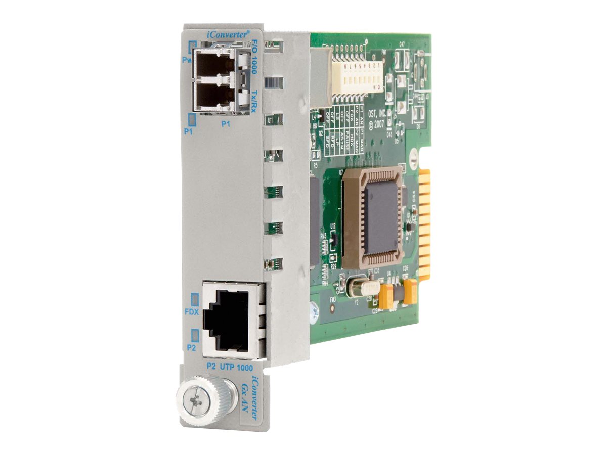 Omnitron iConverter Gx AN Dual-Fiber