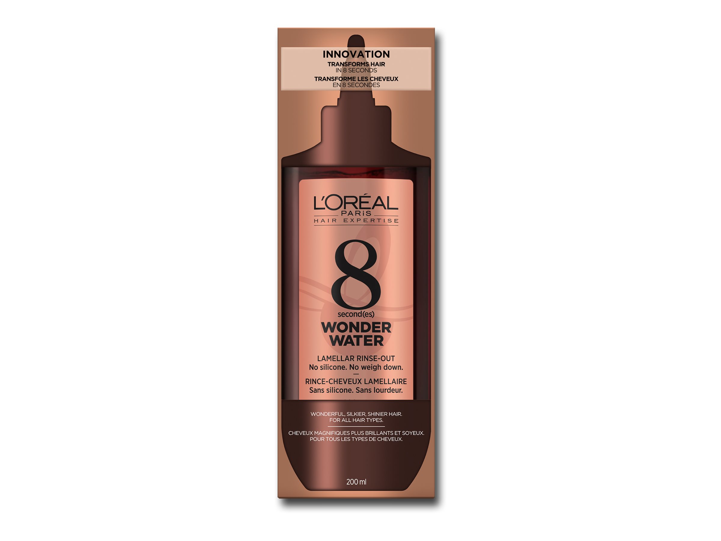 L'Oreal 8 Seconds Wonder Water Lamellar Rinse-Out Treatment - 200ml