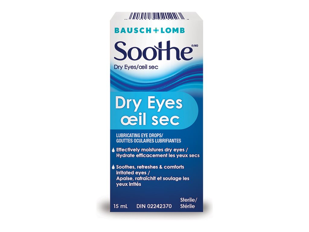 Bausch + Lomb Soothe Dry Eyes Drops - 15ml