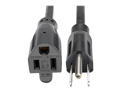 Eaton Tripp Lite Series Power Extension Cord, NEMA 5-15P to NEMA 5-15R