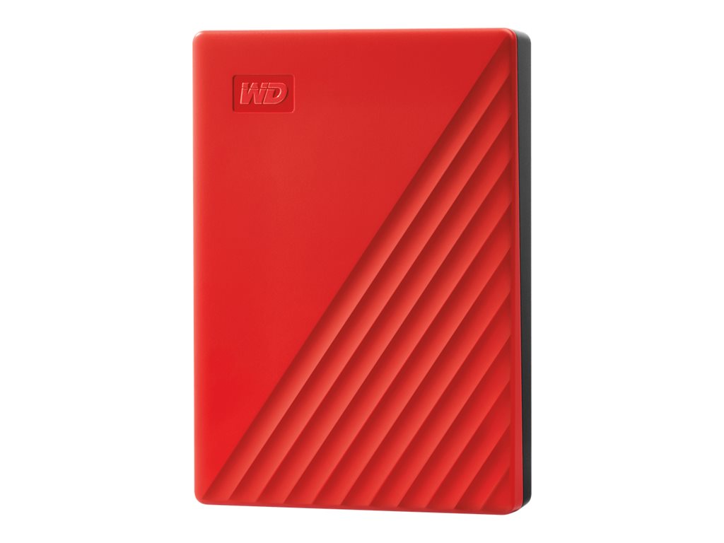 WD My Passport 4To portable HDD Red