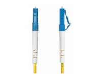 Startech 2m (6.6ft) LC to LC (UPC) OS2 Single Mode Simplex Fiber Optic Cable, 9/125µm, Laser Optimized, 40G/100G, Bend Insens