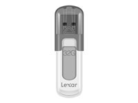 Lexar JumpDrive V100 32GB USB 3.0 Grå Hvid