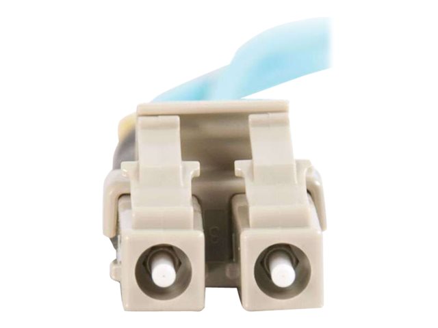C2G LC-LC 10Gb 50/125 OM3 Duplex Multimode PVC Fiber Optic Cable (LSZH) - síťový kabel - 1 m - 1 m - vodě - barva – foto 4