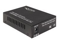 DeLOCK Media Converter 1000Base-T to SFP Fibermedieomformer Ethernet Fast Ethernet Gigabit Ethernet