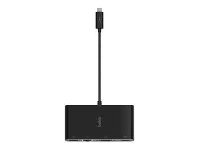 Belkin Multiport adapter USB-C VGA, HDMI GigE image