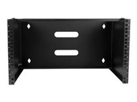 Startech Wall Mount Patch Panel Bracket - 6U - 14in Deep (WALLMOUNT6) - cabinet - 6U