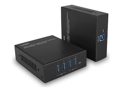 LINDY USB 3.2 Gen 1 Cat.6A HDBaseT Extender 100m - 43410