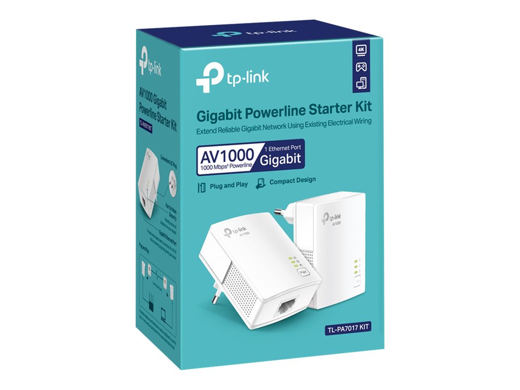 TP-LINK AV1000 Powerline Starter Kit 1Go