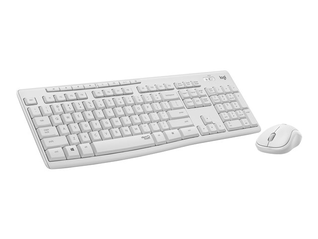 Logitech MK295 Silent - ensemble clavier et souris - Franais - blanc cass Priphrique d\'entre