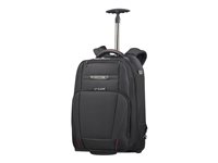 Samsonite Pro-DLX 5 Notebookbærerygsæk/vogn 17.3' Læder 1680D balistisk nylon Sort