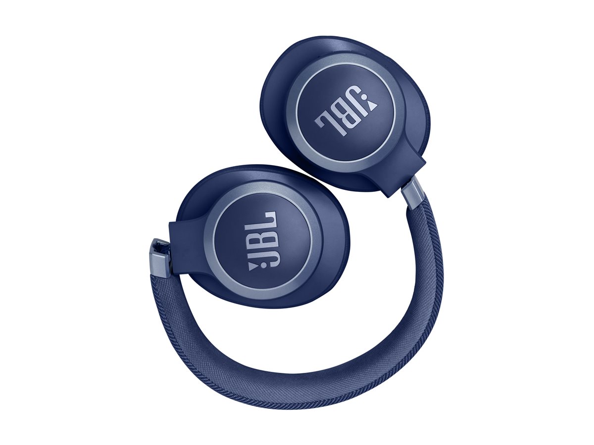 JBL LIVE 770NC Wireless Headphones - Blue - JBLLIVE770NCBLUAM