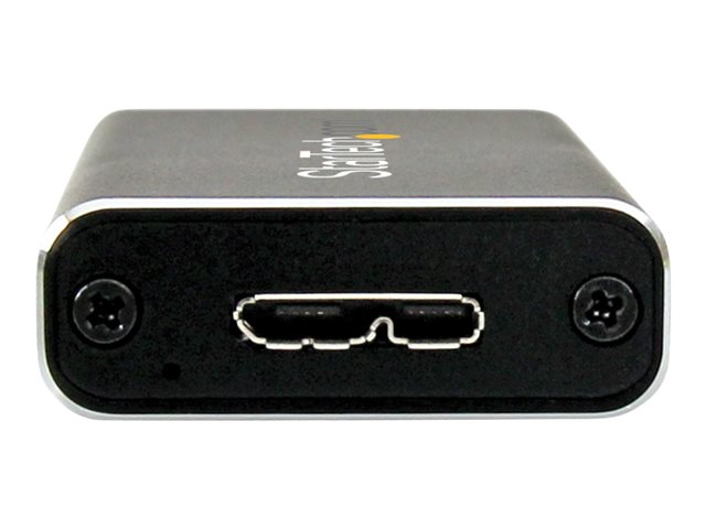 StarTech.com Boîtier USB 3.0 externe pour SSD SATA M.2 NGFF avec UASP -  Boîtier SSD portable USB 3.0 vers SATA III M.2 (SM2NGFFMBU33), Boîtiers  pour disque dur