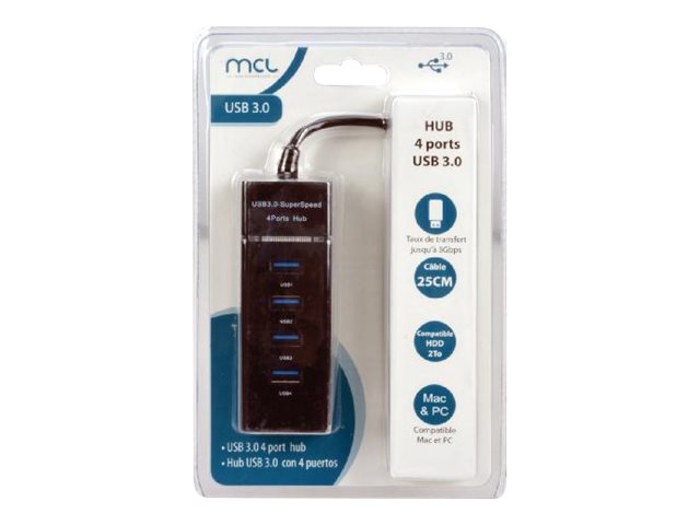 MCL Samar - concentrateur (hub) - 4 ports