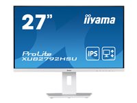 iiyama ProLite XUB2792HSU-W5 27' 1920 x 1080 (Full HD) VGA (HD-15) HDMI DisplayPort 75Hz Pivot Skærm