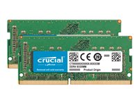 Crucial DDR4  64GB kit 2666MHz CL19  Ikke-ECC SO-DIMM  260-PIN