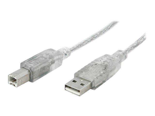 StarTech.com 15m / 50 ft Active USB 2.0 A to B Cable - Long 15 m USB Cable  - 50 ft USB Printer Cable - 1x USB A (M), 1x USB B (M) - Black