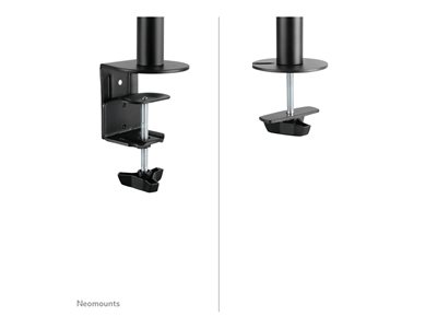 NEOMOUNTS Flat Desk Mount 2 screens Blk