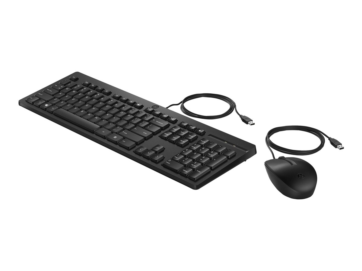 HP Drátová klávesnice a myš – foto 4