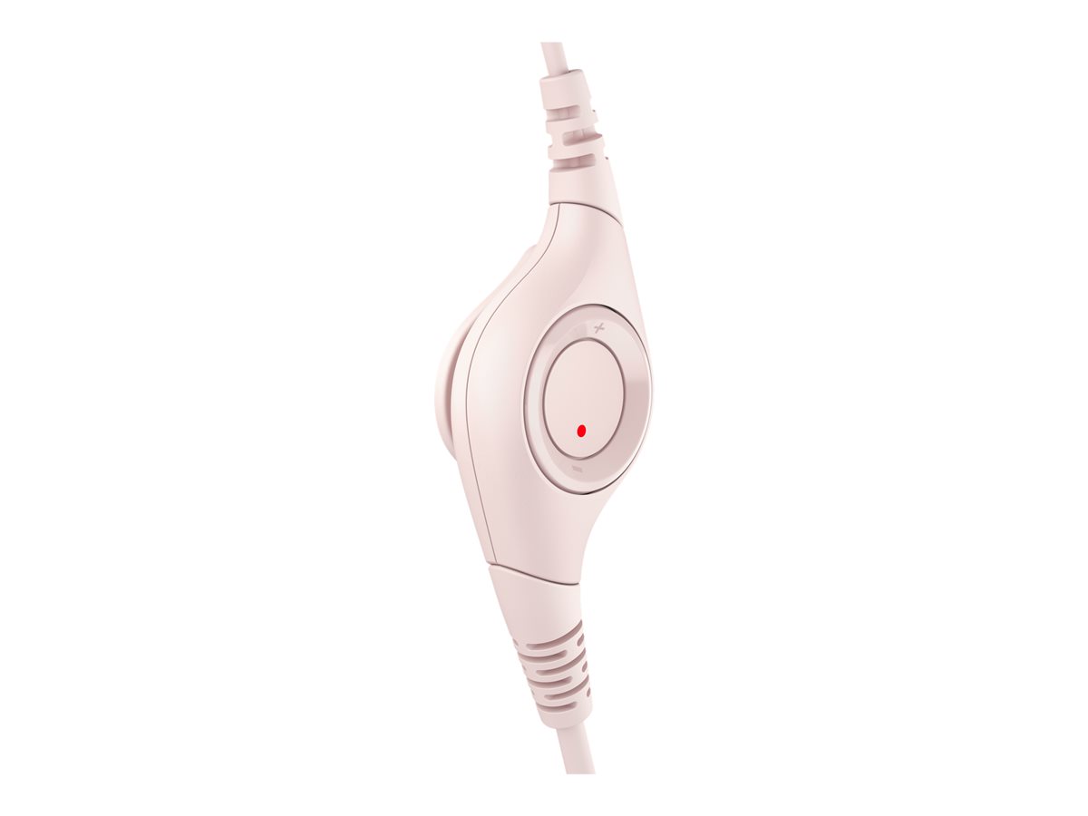 Logitech H390 - Náhlavní souprava - kabelové - USB-A - růžová KRn – foto 7