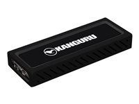 Kanguru UltraLock SSD SuperSpeed+ USB-C M.2 NVMe SSD with Physical Write Protect Switch U3-NVMWP 1TB M.2 USB 3.1 Gen 2
