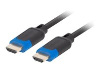 Lanberg HDMI-kabel med Ethernet 5m Sort